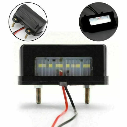 License Plate Rear Light Lamp LED for Universal Motorcycle (T9)