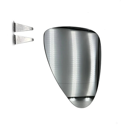 Driver Left Side Mirror Glass w/Plate for Porsche Panamera (2010–2016)