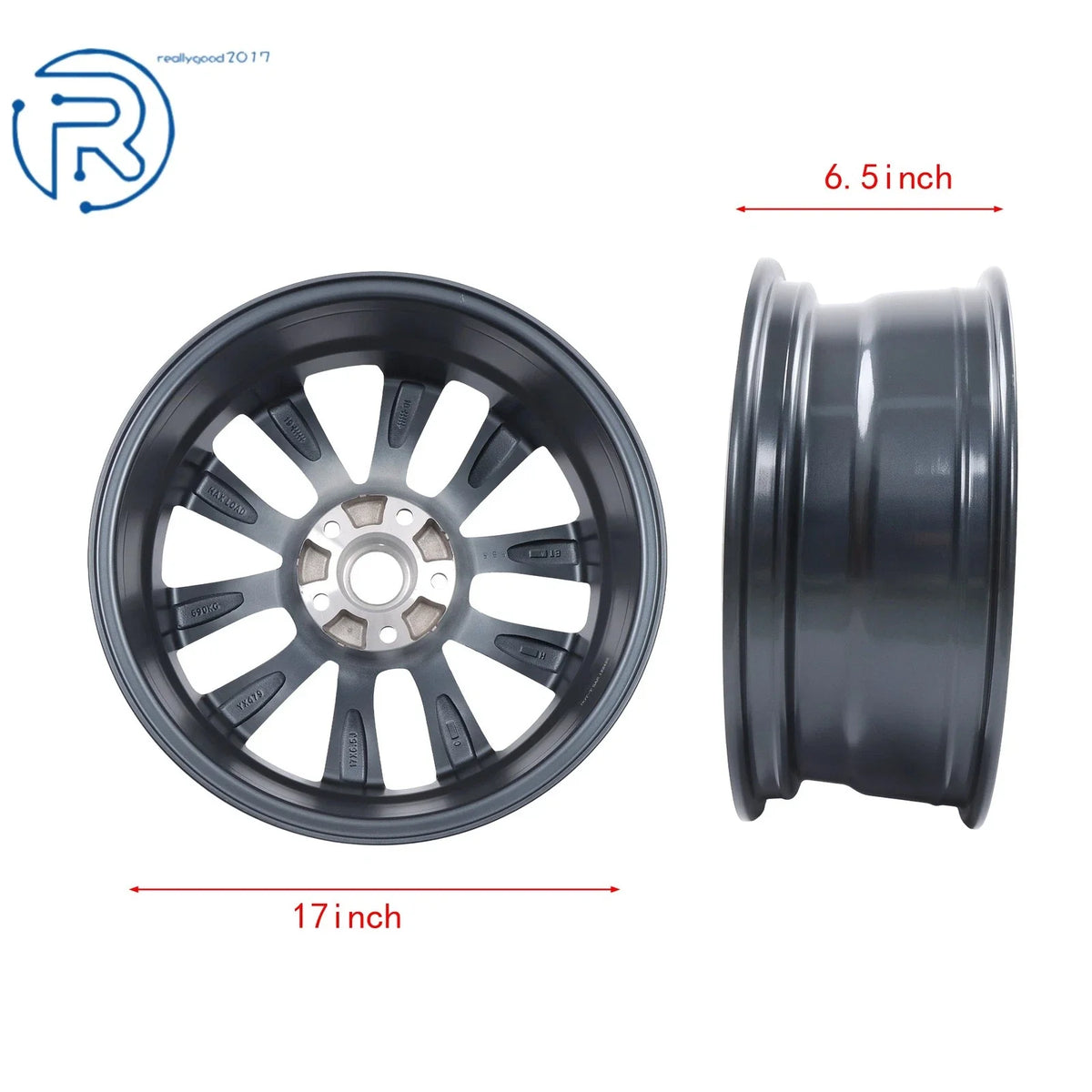17" x 6.5" Alloy Wheel Rim for Nissan Sentra (2016–2019) 560-62730