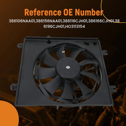 Electric Engine Cooling Fan 7 Blade for Honda Accord LX 1.5L Turbo (2023–2024)
