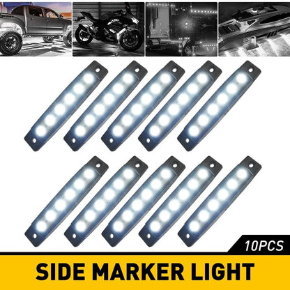 White LED Rock Light for Jeep Truck ATV Boat (Waterproof)