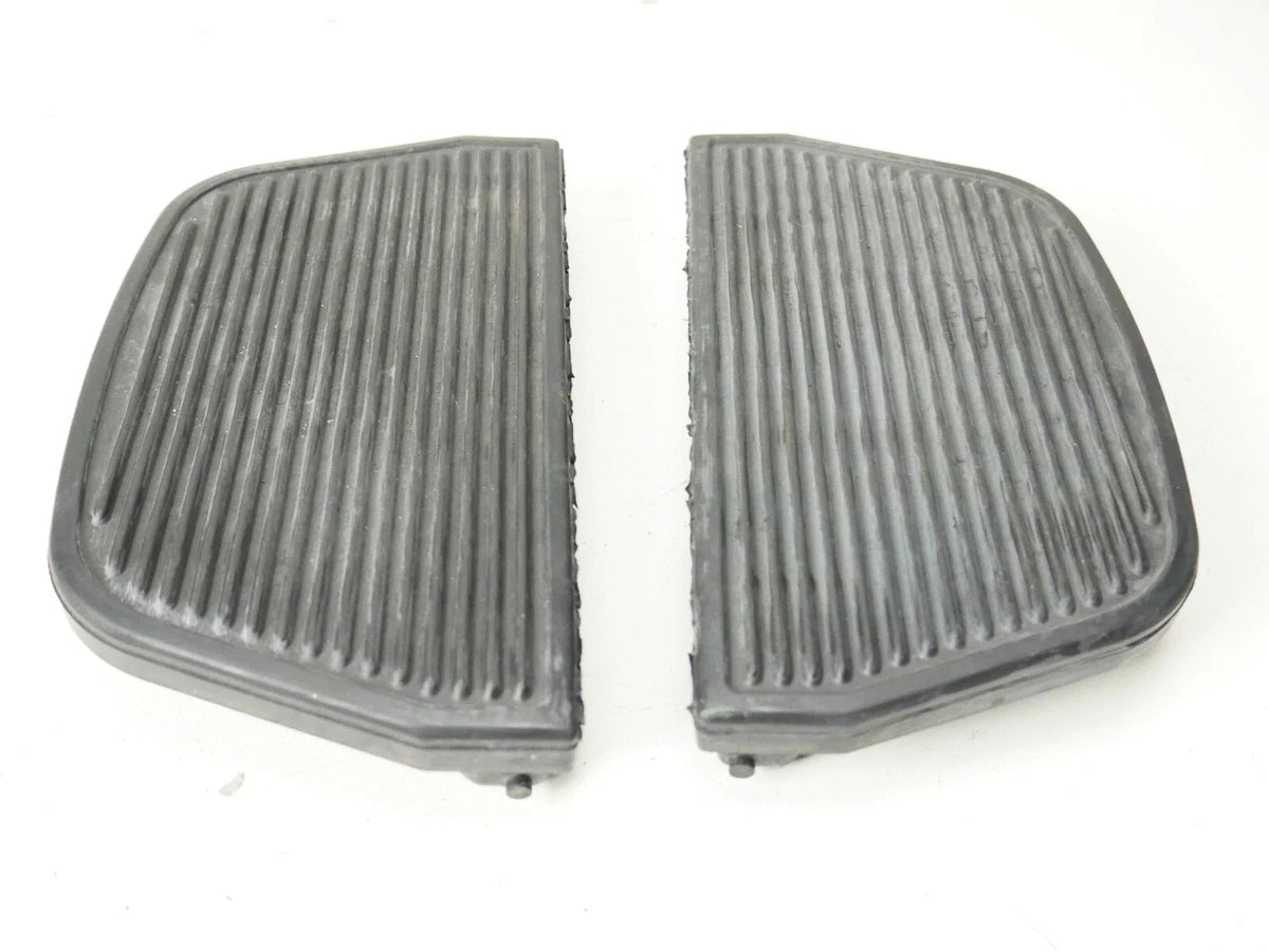 Set of 2 Rubber Floor Foot Board Inserts for Harley Touring (1986–2021)