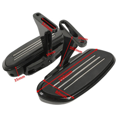Pegstreamliner Passenger Floorboards for Harley (1993–Present)