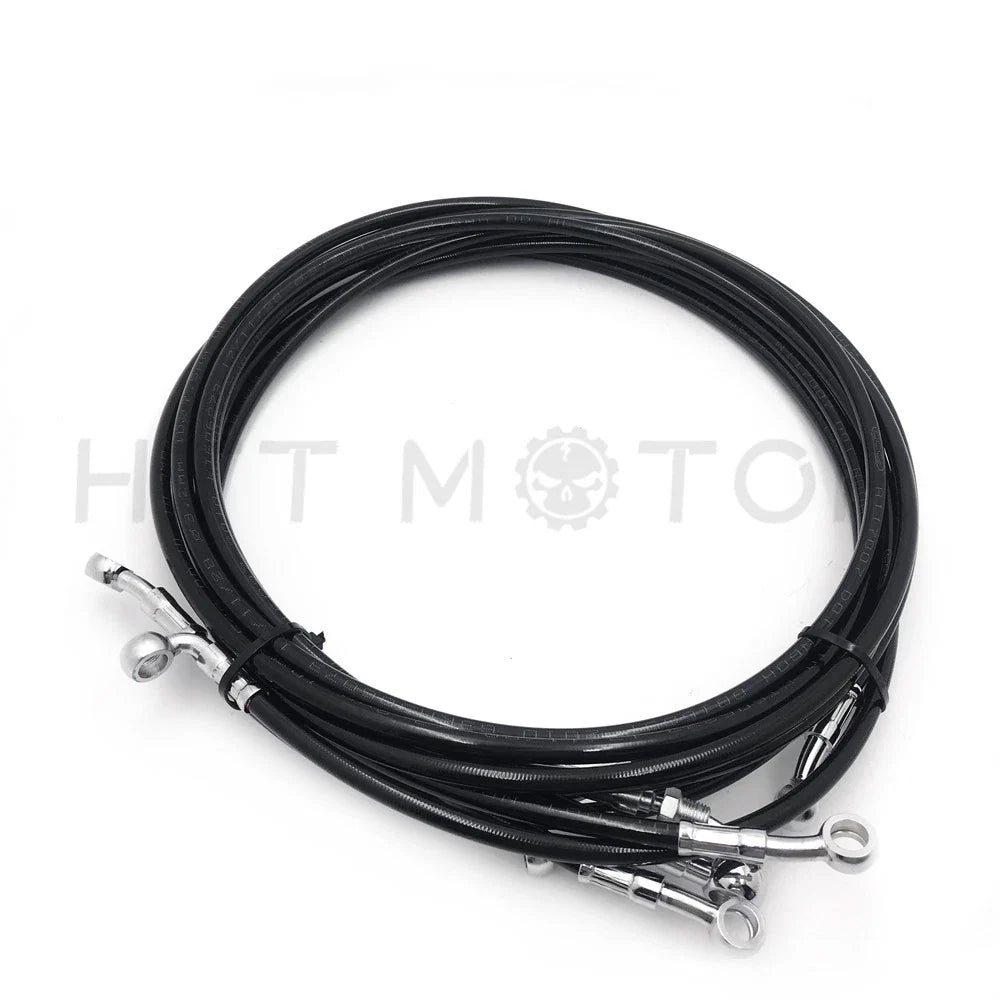 Complete Handlebar Cable for Harley Touring (2014–2017) - Black Nylon