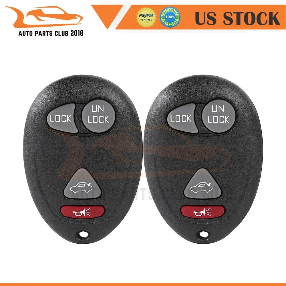2X Keyless Entry Remote Fob for Buick Rendezvous Regal (2002–2007)