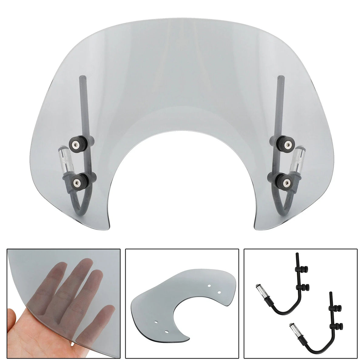 Windshield Short for Vespa Primavera 150 (2014–2021) T9