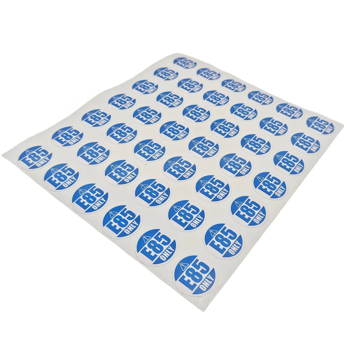 Sticker Decal for Clean Energy - E85 Only (1'' Round)