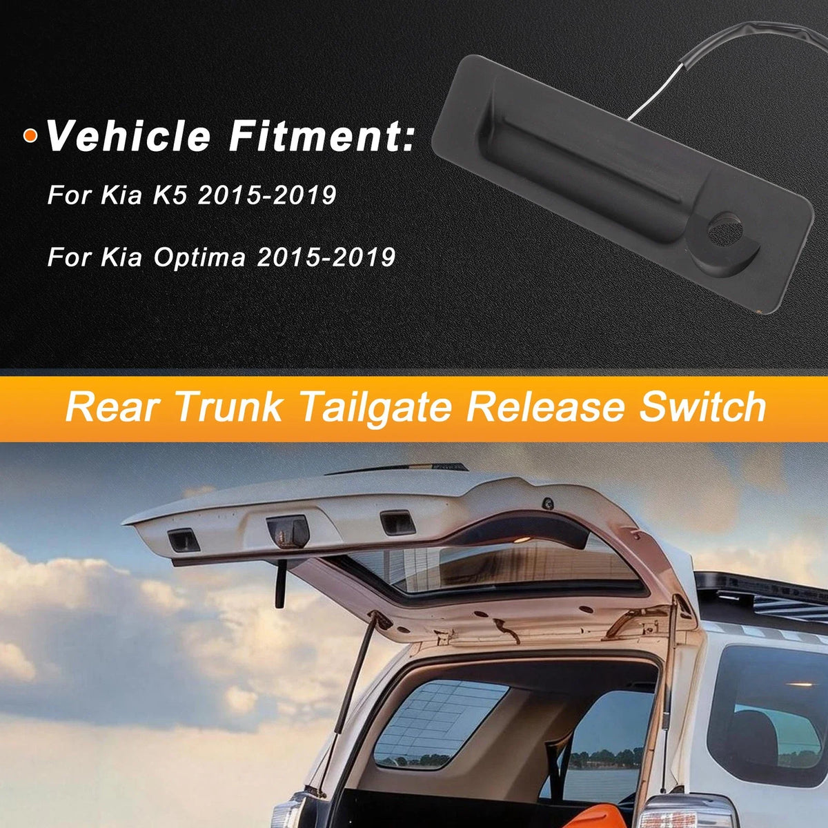 Tailgate Trunk Release Switch for Kia K5 (2015–2019) No. 81260D4000