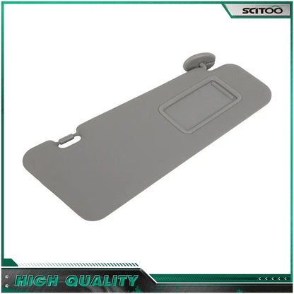 Passenger Side Sun Visor in Gray for Toyota Highlander 2008–2013 Sunroof