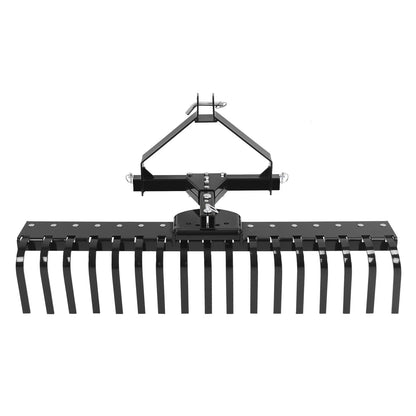 Class 0 Tractor 3 Point Landscape Stone Rake 50 Inch