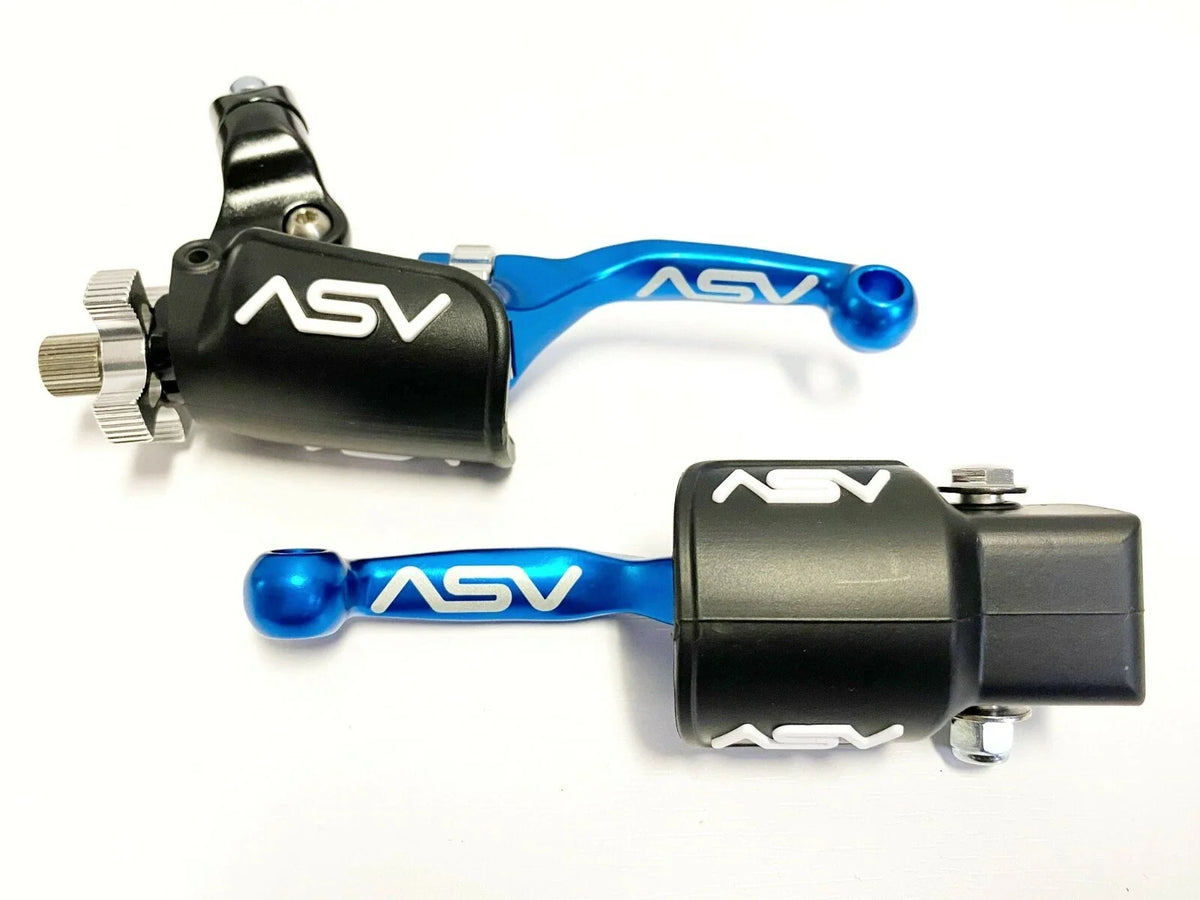 ASV F4 Shorty Front Brake Clutch Perch Levers for Raptor 125 250 (2001–2023)