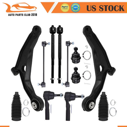 Lower Control Arm and Ball Joint Tie Rod Kit for Chrysler Sebring 2007-2010