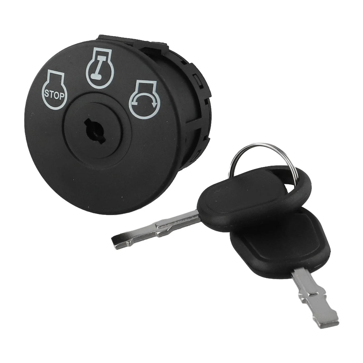 Ignition Switch with Key for Riding Lawnmowers (72504228)