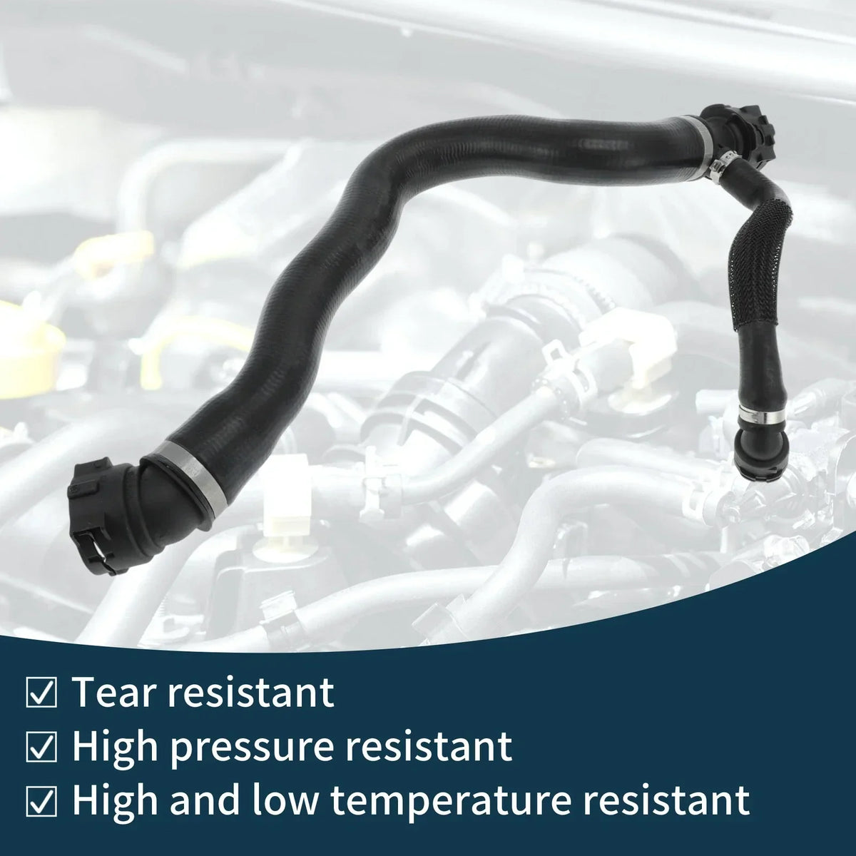 Radiator Hose Rubber Coolant Pipe for BMW X4 (2020-2022)