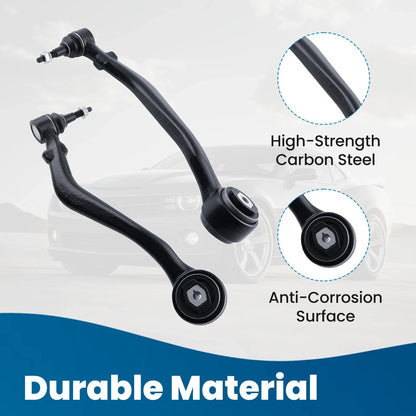 Front Lower Control Arms Set with Sway Bar Links for 2010-2015 Camaro