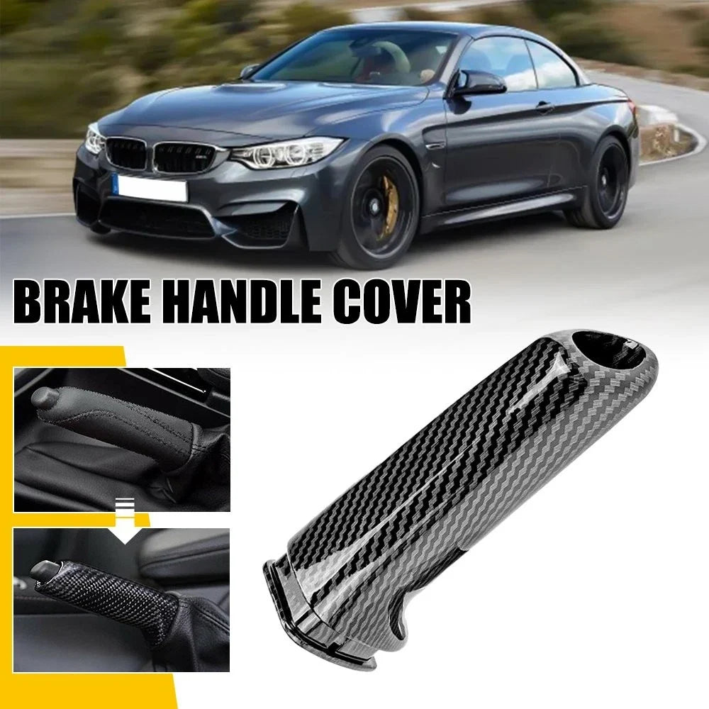 Carbon Fiber Handbrake Handle Cover for BMW E92 E46 E90 F30 E60 E63