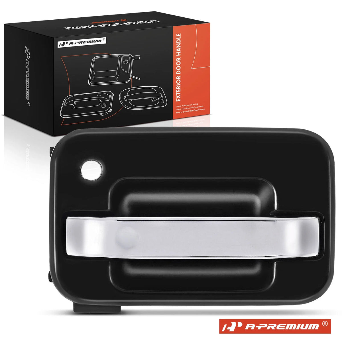 Chrome Front Driver Exterior Door Handle for Ford F-150 (2004–2014)