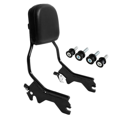 Sissy Bar Upright Backrest for Harley Softail FXBB FLSL FLHC 2018-2023