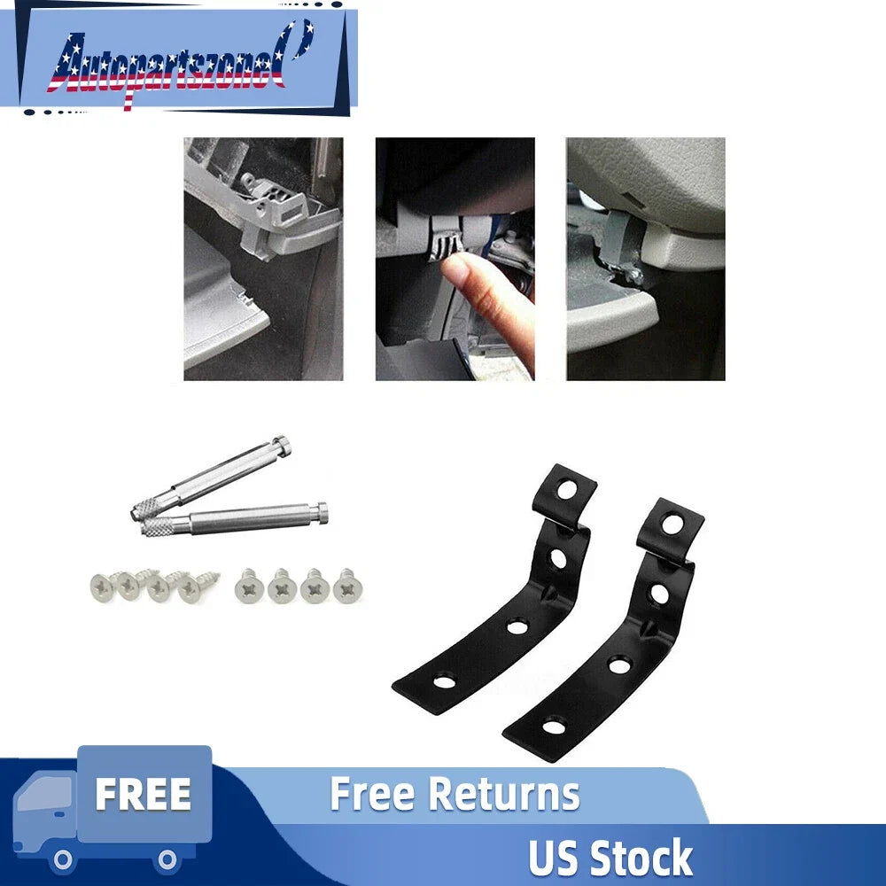 Glove Box Hinge Repair Kit for Audi A4 S4 RS4 B6 B7 (2001-2008)