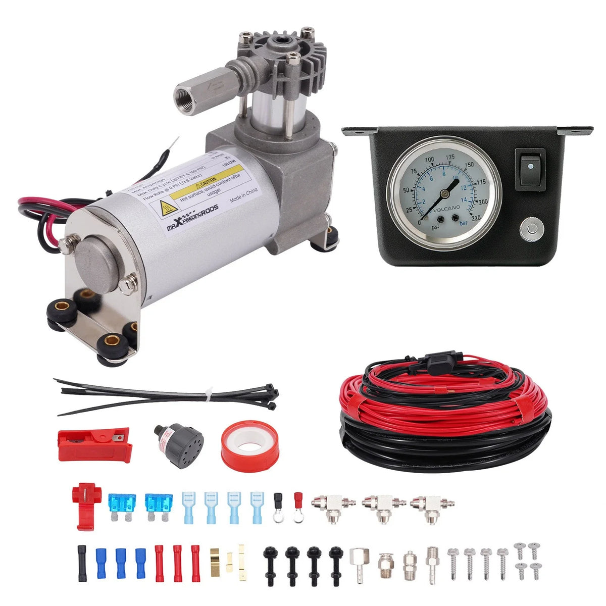 Air Suspension Compressor Controller Kit for F250 F350 F450 (Universal)