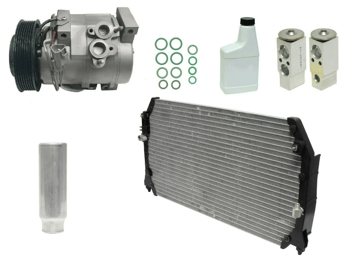 AC Compressor Kit Replacement with Condenser for Pontiac Grand Prix (2004–2008)