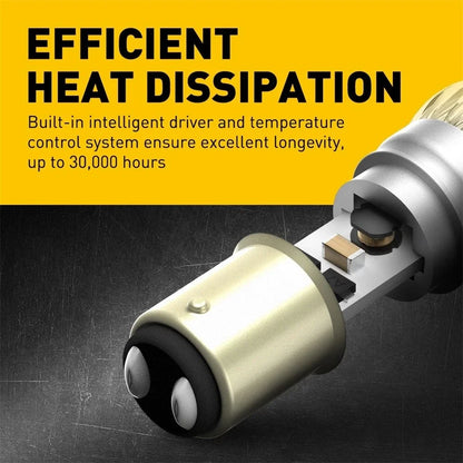 Backup Reverse Brake Light Bulbs 1157 BAY15D LED - Set of 2 (6000K)