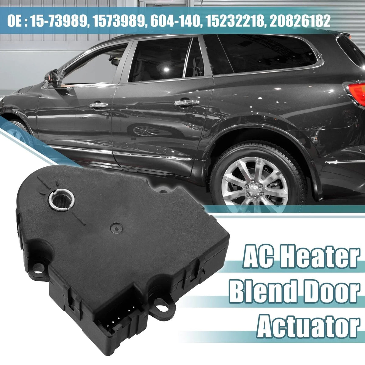 AC Temperature Heater Blend Door Actuator for Buick Enclave (2008–2012) 1573989