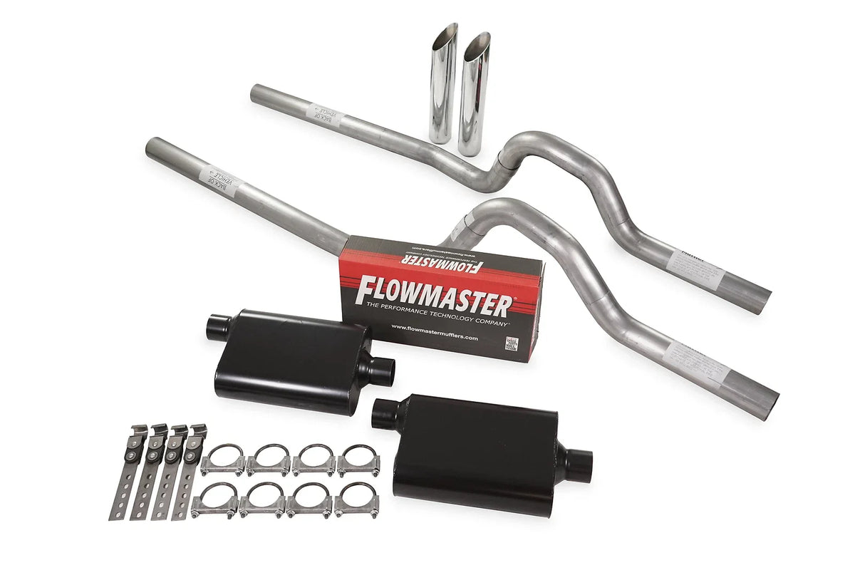 2.5" Dual Exhaust Kit Flowmaster 40 Series for 67-72 Ford F-Series