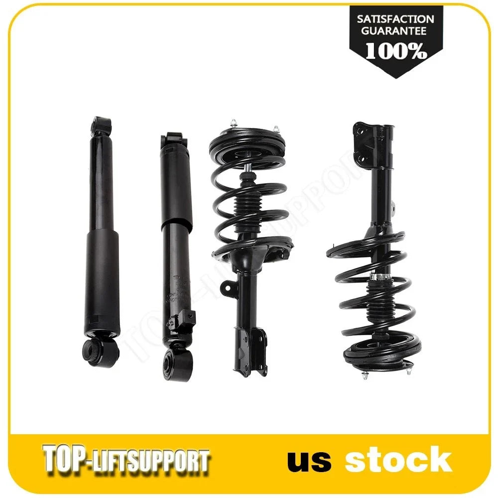 Set of 4 Complete Struts and Shocks for Hyundai Santa Fe (2007–2009)
