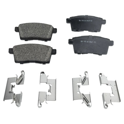 Rear Brake Disc Rotors and Pads Kit for Mazda CX-9 (2007–2015)