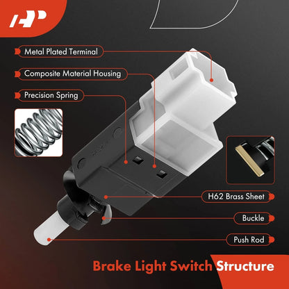 Brake Light Switch for Fiesta 1978-1980 & Capri 1971-1977