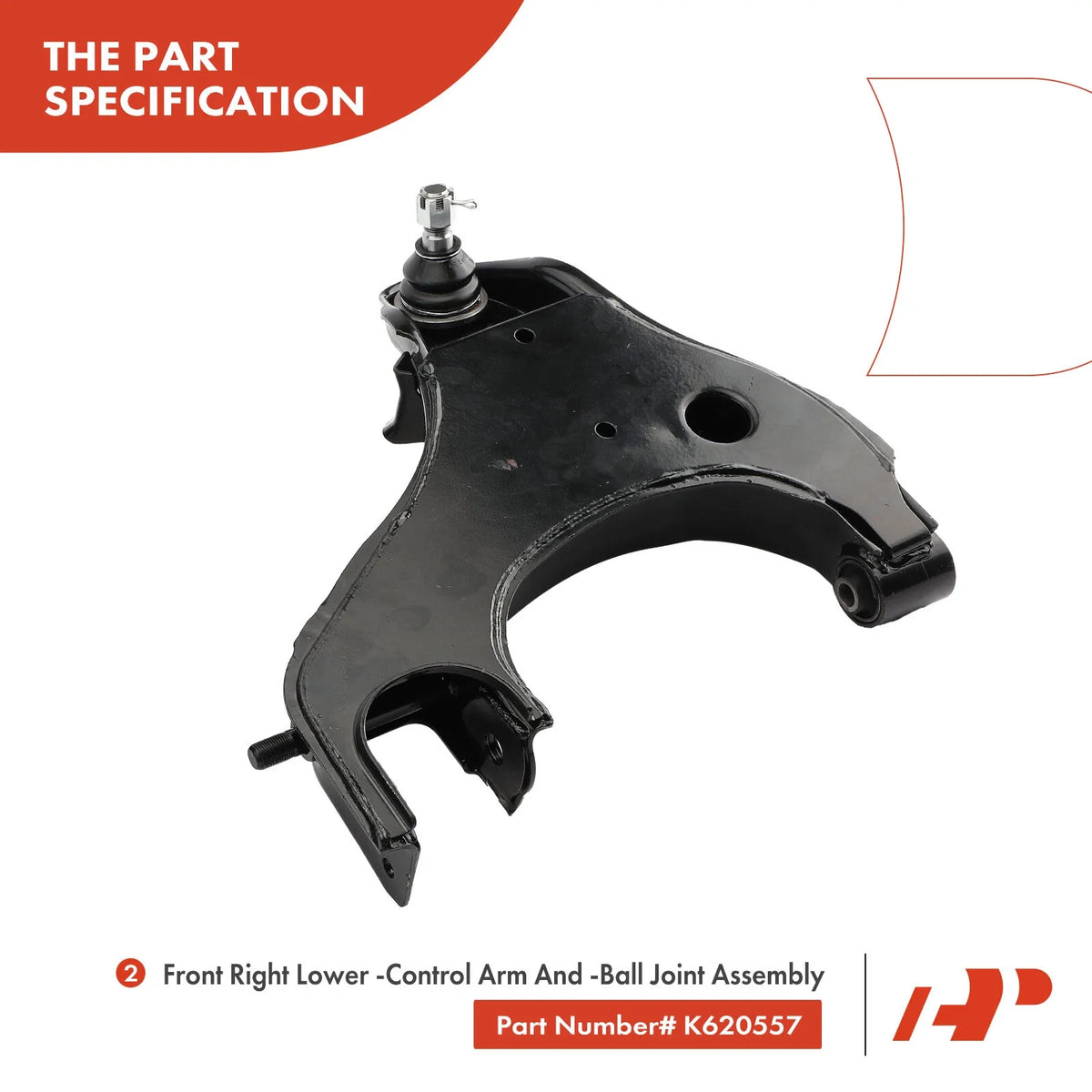 6X Control Arms & Tie Rod Ends for Nissan Frontier Xterra 2005-2019