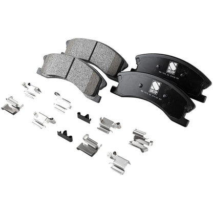 Front Brake Disc Rotors and Pads Kit for Jeep Grand Cherokee (1999–2004)