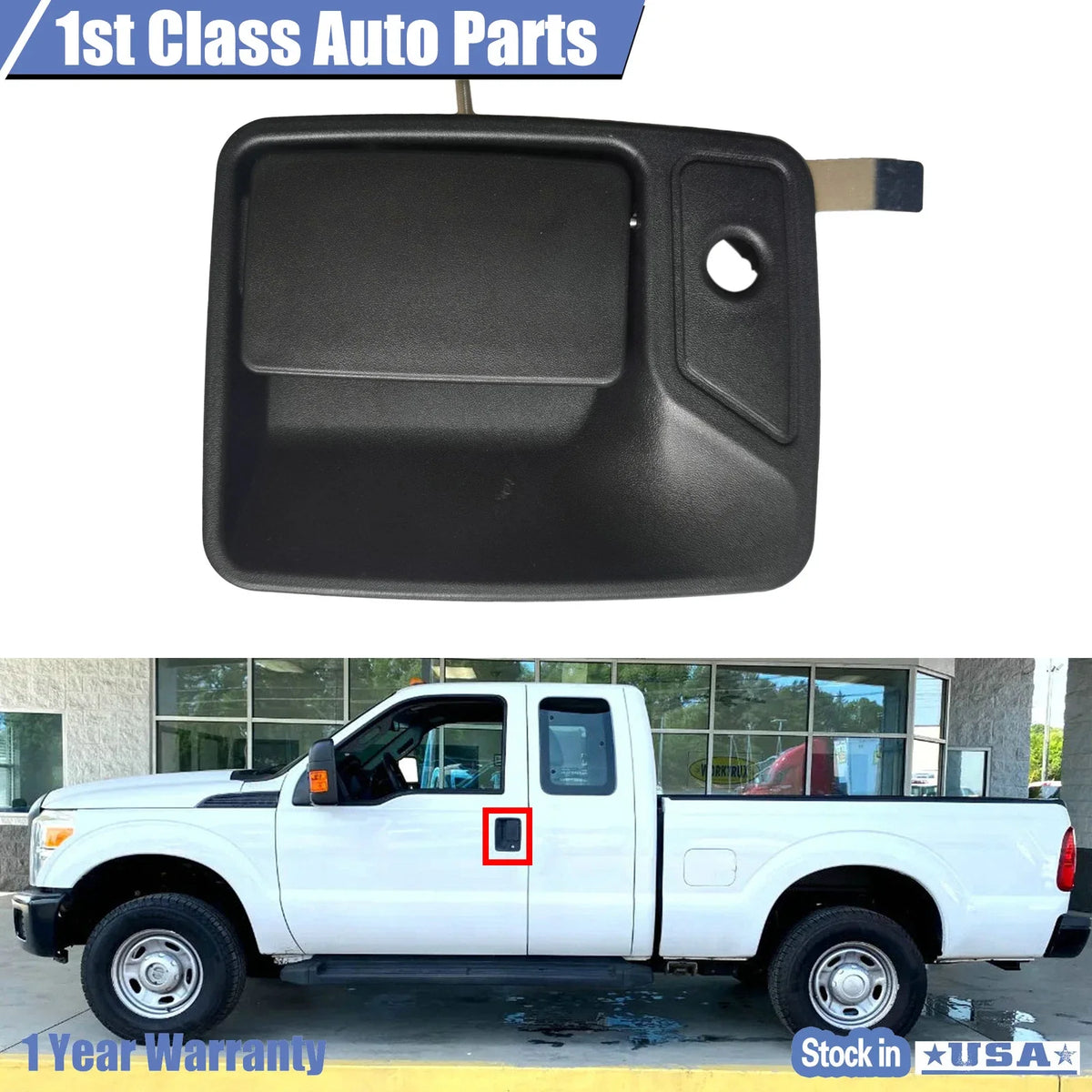 Driver Side Front Door Handle for Ford (1999–2016)