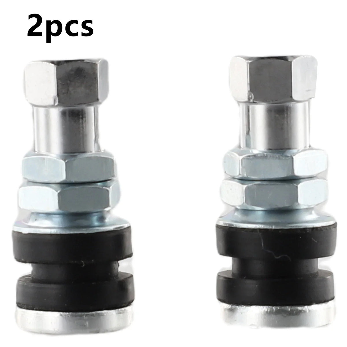2X Universal Tubeless Vacuum Tire Valve Stems for Vehicles