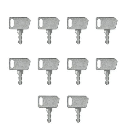 10 Ignition Starter Keys 14644 M516 for Terex Generation 7 Dumptruck (ADT)