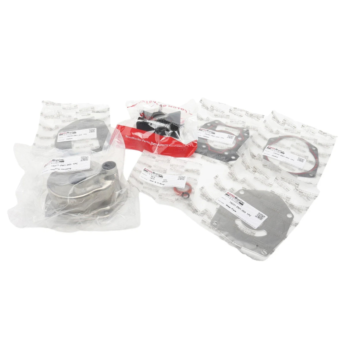 Rebuild Service Water Pump Impeller Kit for Honda Marine 75HP 90HP