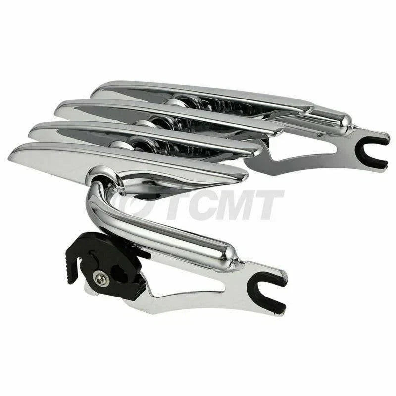 Chrome Luggage Rack Docking Hardware for Harley Touring (2014-2024)