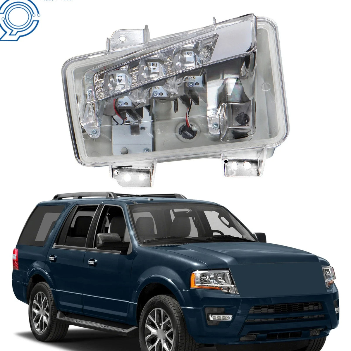 LED Fog Light Assembly for Ford Expedition (2015–2017)
