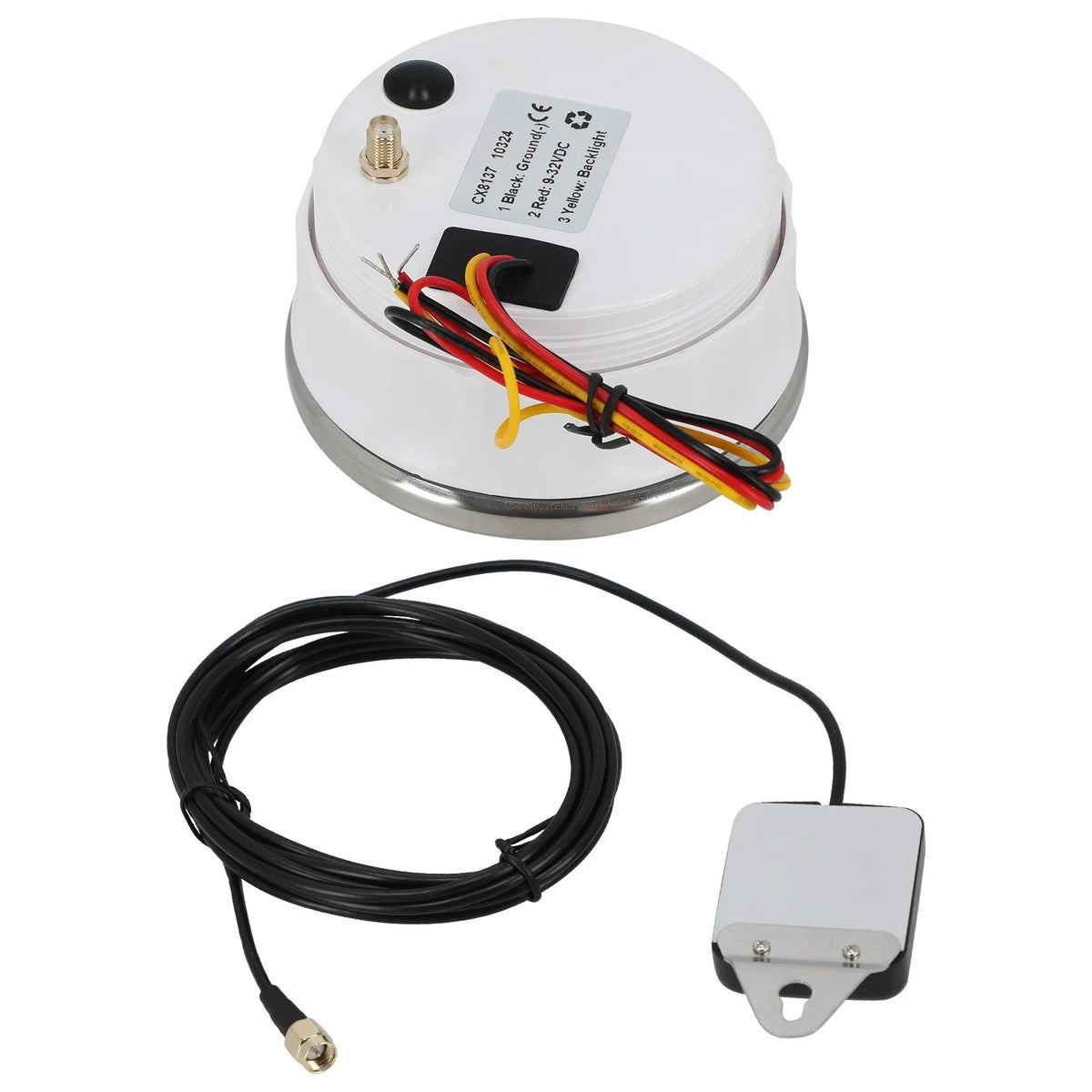GPS Speedometer Gauge 85mm for Universal Vehicles (0-120MPH, IP67, 7 Colors)