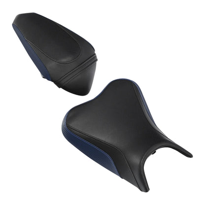 Black Driver & Passenger Seat for Kawasaki Ninja 400 (2018–2023)