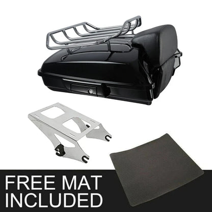 5.5" Rack Mount Backrest for Harley Road King Touring 2014–2026