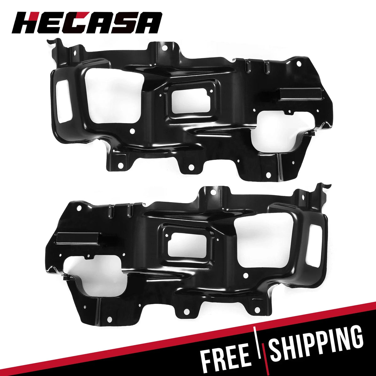 Front Bumper Bracket Left Right Side for GMC Sierra 1500 (2014-2015)