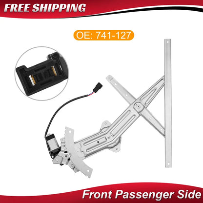 Front Window Regulator w/ Motor for 1994-2004 Ford Mustang - Passenger