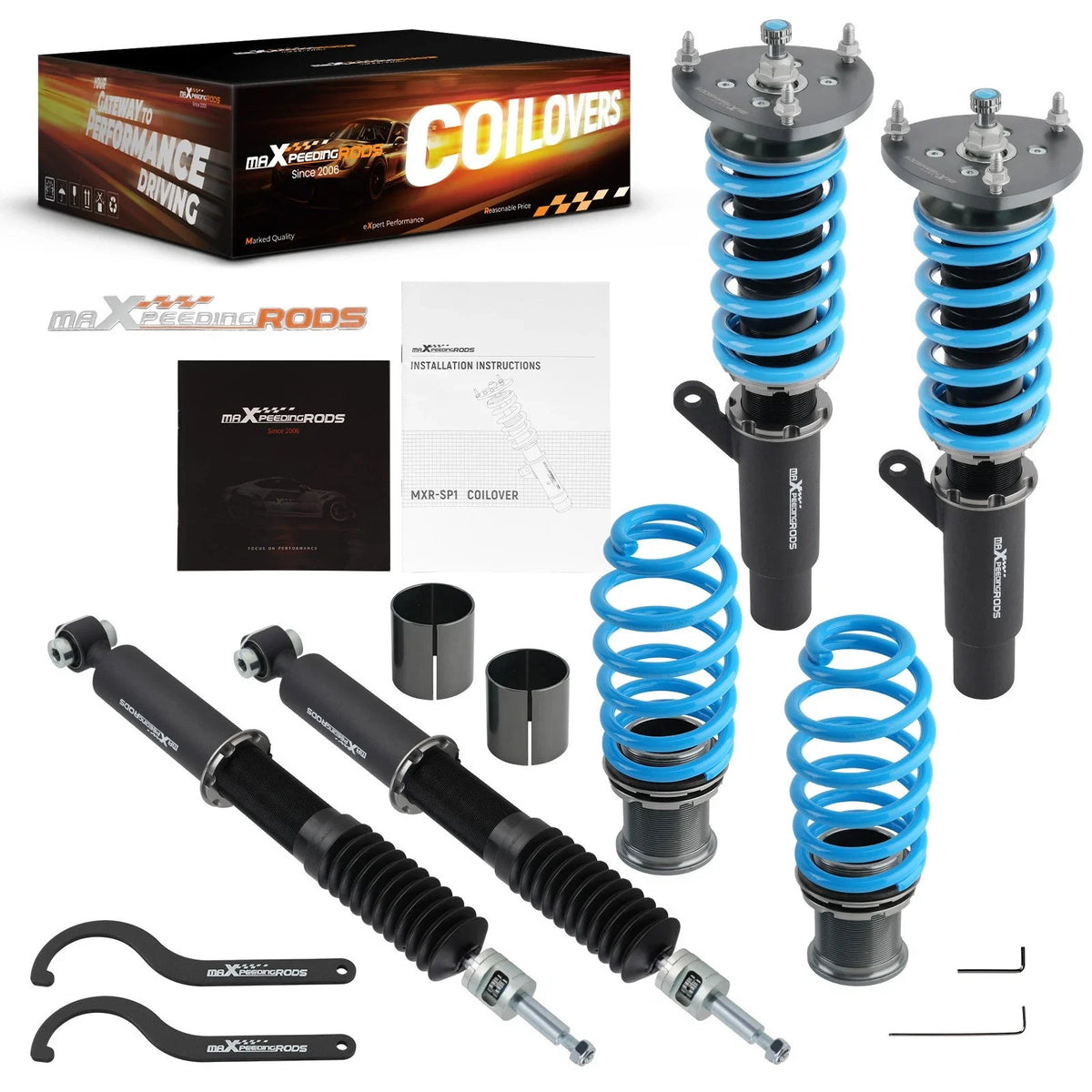 Coilover Kit with Adjustable Damping for VW Golf R MK7 2013-2019