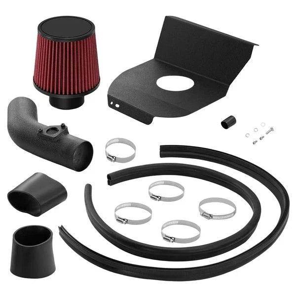 Cold Air Intake for Subaru WRX STI 2015–2017 (2.5L, Wrinkle Red Finish)