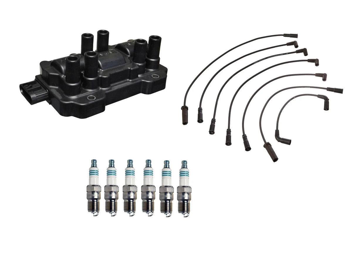 Denso Ignition Coil & Wire Set for GM 4.3L V6 (1996–2002)