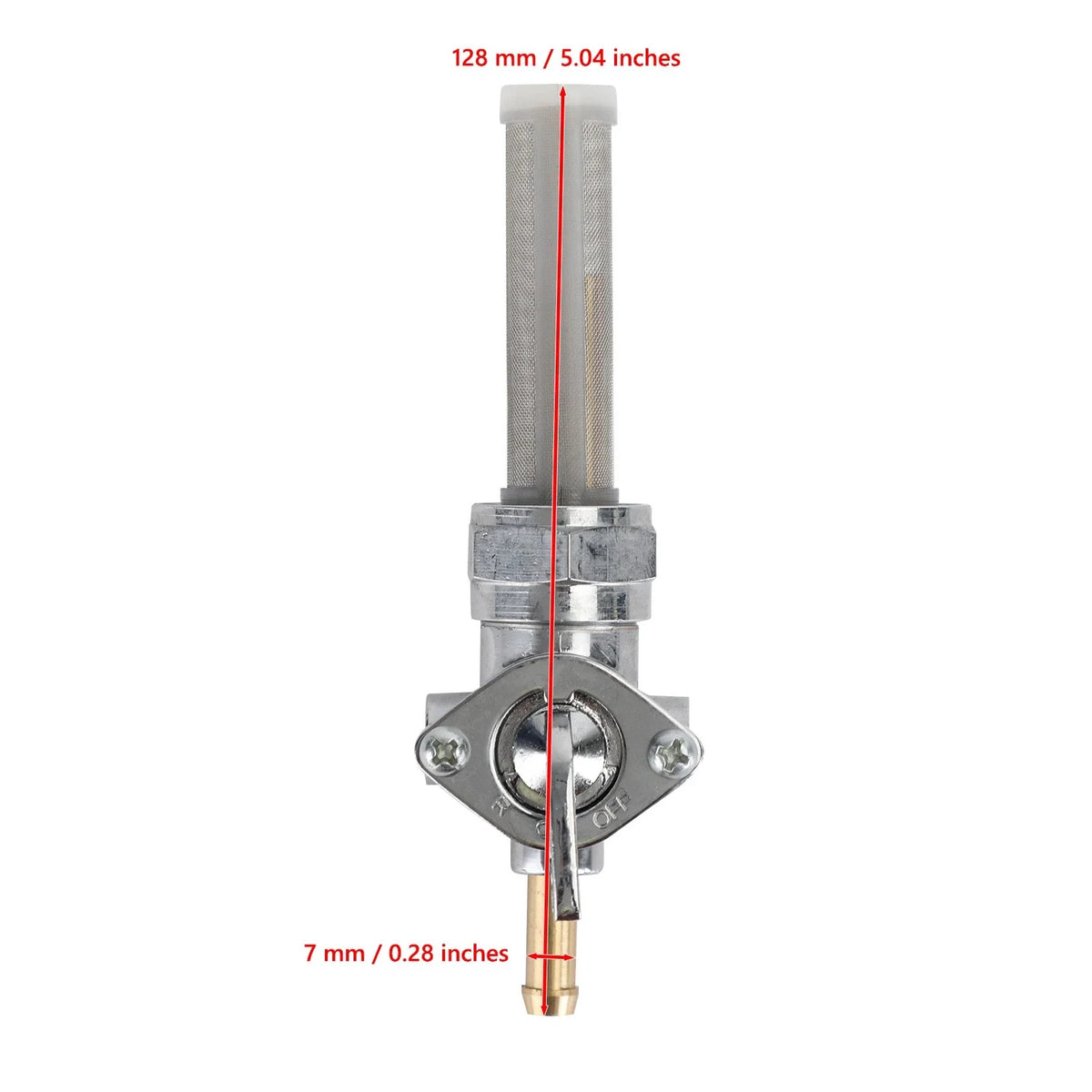 Fuel Valve Petcock 22mm for Harley Dyna Super Glide, Electra Glide