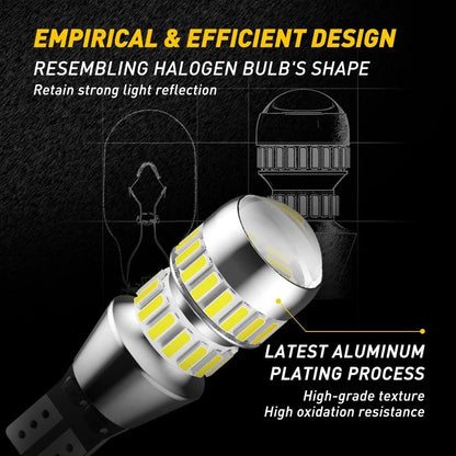 2400 LM T15 921 912 LED Backup Light Bulbs