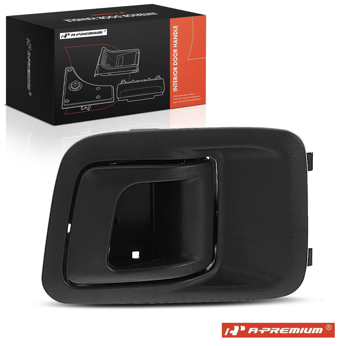 Rear Left Dark Gray Interior Door Handle for Honda Ridgeline (2006–2014)